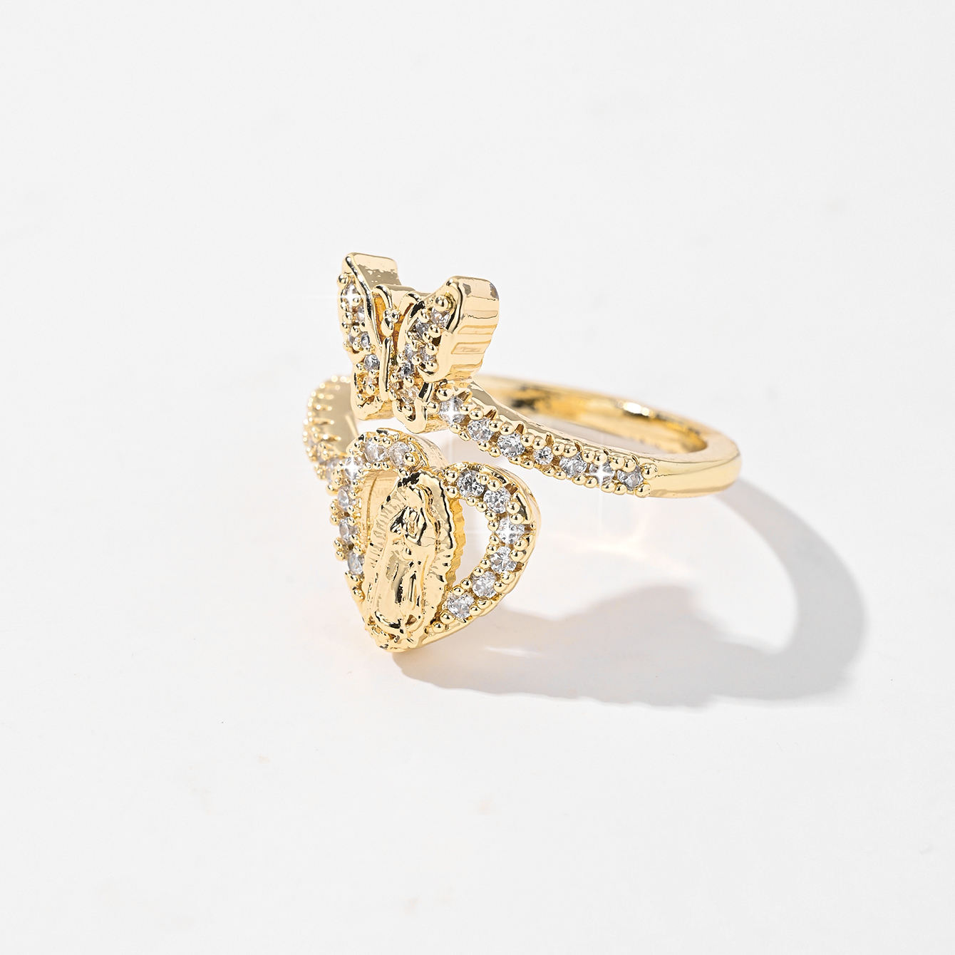 เพทายสีขาวทอง