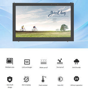 32 43 49 55 65inch quảng cáo thông minh kiosk 2 + 32 LCD màn hình hiển thị quảng cáo treo tường thông tin hiển thị signage kỹ thuật số - Product Image 2