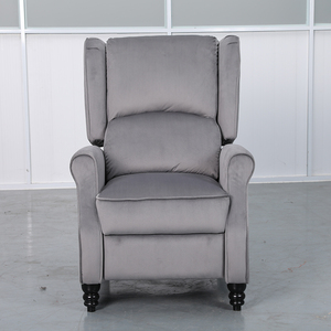 <span class=keywords><strong>Fauteuil</strong></span> inclinable manuel en similicuir, design moderne, avec structure en fer et rembourrage en mousse, pivotant et relaxant – Offre spéciale usine à prix abordable - Product Image 1