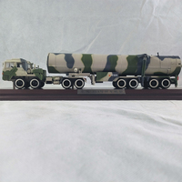 Modèle de voiture de missile DF personnalisable de haute précision, véhicule militaire, moulage sous pression 3D en alliage de zinc, ornement de bureau de haute qualité