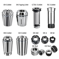 Collet de fraisage CNC DIN6388A OZ, collet à ressort OZ25, haute précision 0,015 mm