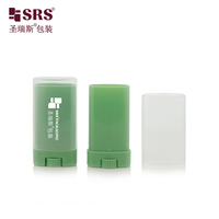 Tube vide Morandi de 15 ml format voyage pour déodorant, baume solide apaisant les démangeaisons et parfum