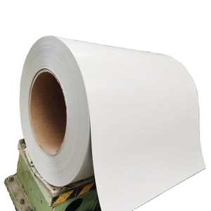 사전 도장된 <span class=keywords><strong>PPGI</strong></span> 강철 코일 컬러 코팅 (RAL 9003/9016) 중간 경도 0.14-1.0mm 두께 HY 스틸 브랜드 서스펜디드 천장용 - Product Image 1