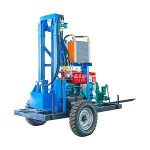 미니 소형 중고 100M 휴대용 수직 보어 홀 수평 방향 공압 깊은 구멍 휠 워터 드릴 밀링 머신 - Product Image 5