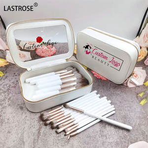 ओम हिप्पोकैम्पस आंख का चेहरा ब्लश पाउडर 18 पीसी सफेद मेकअप ब्रश बैग के साथ सेट - Product Image 1