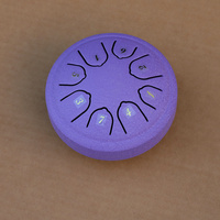 3 & 6 Inch Mini Steel Tongue Drum Kids Ethereal Percussion Musical Instrument Children Gift