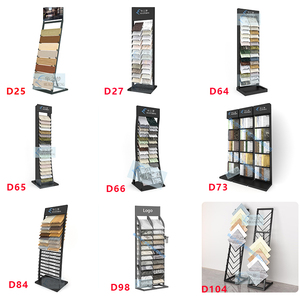 New Arrival đá Rack hiển thị tùy chỉnh kim loại gốm Granite thạch anh đá cẩm thạch gạch Mẫu tầng thường vụ hiển thị cho nhà máy - Product Image 3