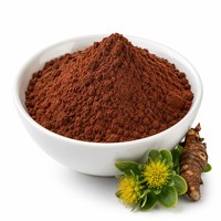 Poudre d'extrait de Rhodiola Rosea de qualité alimentaire naturelle, 3% de Rosavines et 1% de Salidroside, emballée sous vide