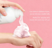 Produits de soin de la peau en marque privée, mousse nettoyante pour le corps aux acides aminés, blanchissant naturellement, hydratant, mousse de douche bio-bulles, OEM