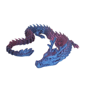 Jouets d'animaux articulés en PVC imprimés en 3D sur mesure, tiges flexibles Panlong de 45 cm, ornements, couleurs personnalisées, jouets scientifiques et d'ingénierie pour la maison - Product Image 2