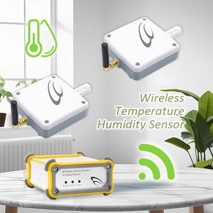 2 Set Wireless Temperature Humidity Gateway, Indoor Environmental Monitoring System for Home & Industrial Use - Product Image 1