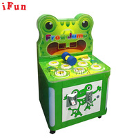 Hit The Frog Single Frog Jump Kids Jeu de rachat à pièces pour enfants Machine de jeu d'arcade d'intérieur populaire Équipement FEC
