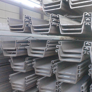 Suministro Directo de Fábrica, Tablestacas de Acero Tipo U Marca Baowu, Perfiles Laminados en Caliente Sin Aleación Q235, Servicios de Soldadura y Corte - Product Image 2