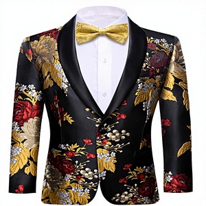 Costume de Mariage Homme sur Mesure 3 Pièces en Velours Côtelé Respirant, Style Business Décontracté, Double Boutonnage, Col en V, pour Marié - Product Image 3