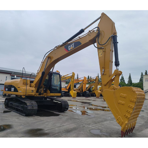 Excavatrice sur chenilles 325D, jaune et noire, équipement de construction d'occasion, poids opérationnel de 25 tonnes, godet de 1,0 m, 108 kW - Product Image 6