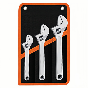 Juego de llaves ajustables, llave universal, llave multifunción de gran apertura, juego de 3 piezas, grado industrial, alta dureza - Product Image 1