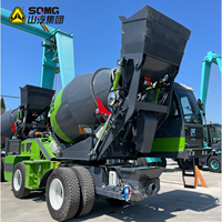 Mélangeurs à béton SQMG avec pompe, usine chinoise, 3,5 m³, JBC 35, pompe mobile, camion malaxeur à béton autochargeur à vendre