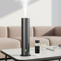 Diffuseur d'arômes sans eau, silencieux, grande capacité 120 ml, rechargeable par Type-C, avec coque en aluminium et contrôle par application.