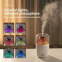 Diffuseur d'huiles essentielles YINHI Volcano, humidificateur à brume froide, humidistat pour voiture, maison, extérieur, hôtel