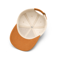 Casquette de baseball ToughRhino personnalisée style western vintage, broderie taureau, style cowboy ranch, 6 panneaux structurés en daim, fermeture snapback