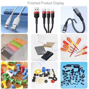 HNOC Petite machine de bureau micro 30t manuelle en nylon plastique USB pour leurre de pêche Machine de moulage par injection pour pièce - Product Image 6