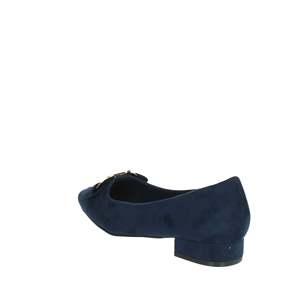 Bailarinas Laura Biagiotti para Mujer, Color Azul, Talla 36, Zapatos Planos de Gamuza - Product Image 2