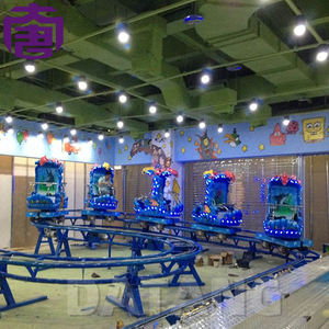 Luces LED RGB IP66 para parques infantiles y uso en paisajismo con luces azules alrededor de las cabañas - Product Image 2