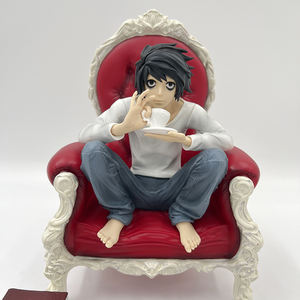 Figura de Anime de <span class=keywords><strong>Death</strong></span> <span class=keywords><strong>Note</strong></span> Lawliet de 24 cm, Figura de Acción de Coffee Watari L, Figuras de Acción de Light Yagami, Muñeco Modelo para Adultos, Juguetes, Figura de Manga - Product Image 2