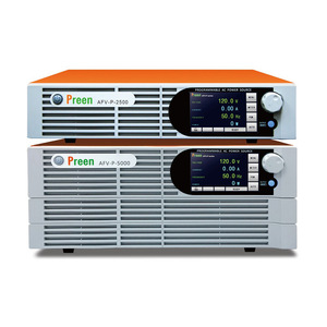 แหล่งจ่ายไฟ AC แบบตั้งโปรแกรมได้ Preen Power AFV-P Series ประสิทธิภาพ 89% ช่วงแรงดันไฟฟ้าเข้ากว้าง 40-500Hz สำหรับยานยนต์ - Product Image 6