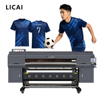 Imprimante à sublimation numérique FEDAR FD5198 1,9 m 8 têtes I3200-A1 pour l'impression par transfert thermique sur tissus polyester pour vêtements de sport