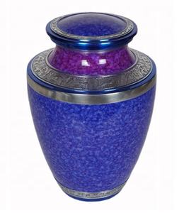 โกศใส่เถ้ากระดูกของมนุษย์ขี้เถ้าสีฟ้า - Product Image 1