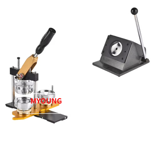 Giá Tốt Nhất Điều Kiện Mới Của Nhãn Hiệu Kim Loại Quay Huy Hiệu Máy Làm 100 Bộ Nhựa <span class=keywords><strong>Pin</strong></span> Trở Lại Nút Nút Máy Làm - Product Image 1