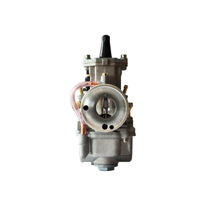 Carburateur de moto <span class=keywords><strong>PWK</strong></span> <span class=keywords><strong>21</strong></span> 24 26 28 30 32 34 mm, carburateur sablé avec jet de puissance pour moteur de moto 2/4 temps 50-300cc - Product Image 4