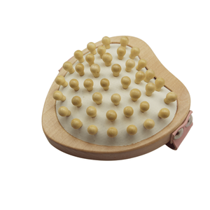 <span class=keywords><strong>GREENECO</strong></span> Appareil de massage corporel en bois en forme de feuille écologique - Product Image 4