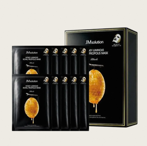 แผ่นมาส์กหน้า JM Solution Honey Luminous Royal Propolis 10 แผ่น บำรุงผิวหน้าให้ชุ่มชื้น กระจ่างใส และบำรุงผิว - Product Image 6