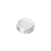 Boîte à poudre libre ronde personnalisable avec logo, pot cosmétique en plastique avec couvercle, style cuir interchangeable