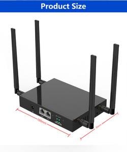 <span class=keywords><strong>Modem</strong></span> Router Industrial 4G LTE, CPE Openwrt hitam nirkabel <span class=keywords><strong>WIFI</strong></span> <span class=keywords><strong>RS232</strong></span> <span class=keywords><strong>RS485</strong></span> 300mbps Max LAN tingkat Data VPN Firewall untuk penggunaan di rumah - Product Image 4