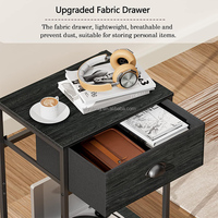 Étagères de rangement pour petits espaces Tables de chevet Tables d'appoint pour meubles de maison Tables basses de salon et de chambre à coucher avec tiroirs