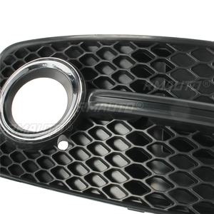 Grille de pare-chocs avant en nid d'abeille avec cadre de phare antibrouillard pour Audi Q5 S-Line Sport Style 2009 2010 2011 2012 Accessoires automobiles - Product Image 5