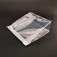 Super Promo Trousse de Voyage Personnalisée Maquillage/Toilette en Vinyle Transparent PVC EVA avec Fermeture Éclair Style Tendance