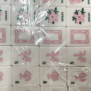 Custom American <b>Mahjong</b> Tile <b>Set</b> Luxury Customized Acrylic Travel <b>Mahjong</b> Game Entertainment Table Game - Product Image 2