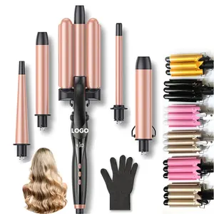 3 Barrel Hot Tools Tief rotierende Lockens tab Maschine Rizador De Pelo Curl Waver Crimp Eisen Crimper Haar Locken wickler