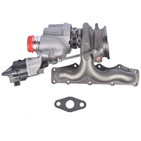 11657634486 Turbo Turbocompresseur pour BMW N20 125i 220i 228i 320i 328i 420i 428i 520i 528i X1 X3 X4 2.0L Kit de mise à niveau Turbo