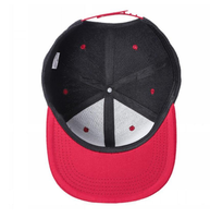Gorras de Béisbol Hip Hop al por Mayor de Alta Calidad, 6 Paneles, Estructuradas, de Algodón, con Visera Plana, Ajustables, con Cierre a Presión, Logotipo Personalizado Bordado