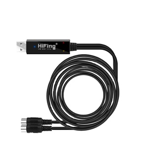 Usine directe USB vers câble <span class=keywords><strong>MIDI</strong></span> clavier électronique câble adaptateur USB plusieurs modèles disponibles batterie électronique ligne <span class=keywords><strong>MIDI</strong></span> - Product Image 1