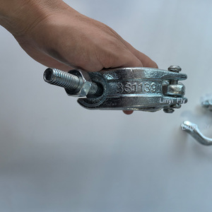 Ván khuôn phụ kiện bs1139 en74 giàn giáo giả mạo đôi Coupler xoay kẹp cho thang thép ống chặt kẹp - Product Image 1