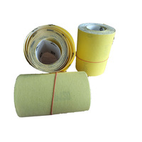 115mm C poids papier jaune papier abrasif rouleau papier abrasif papier abrasif pour le meulage