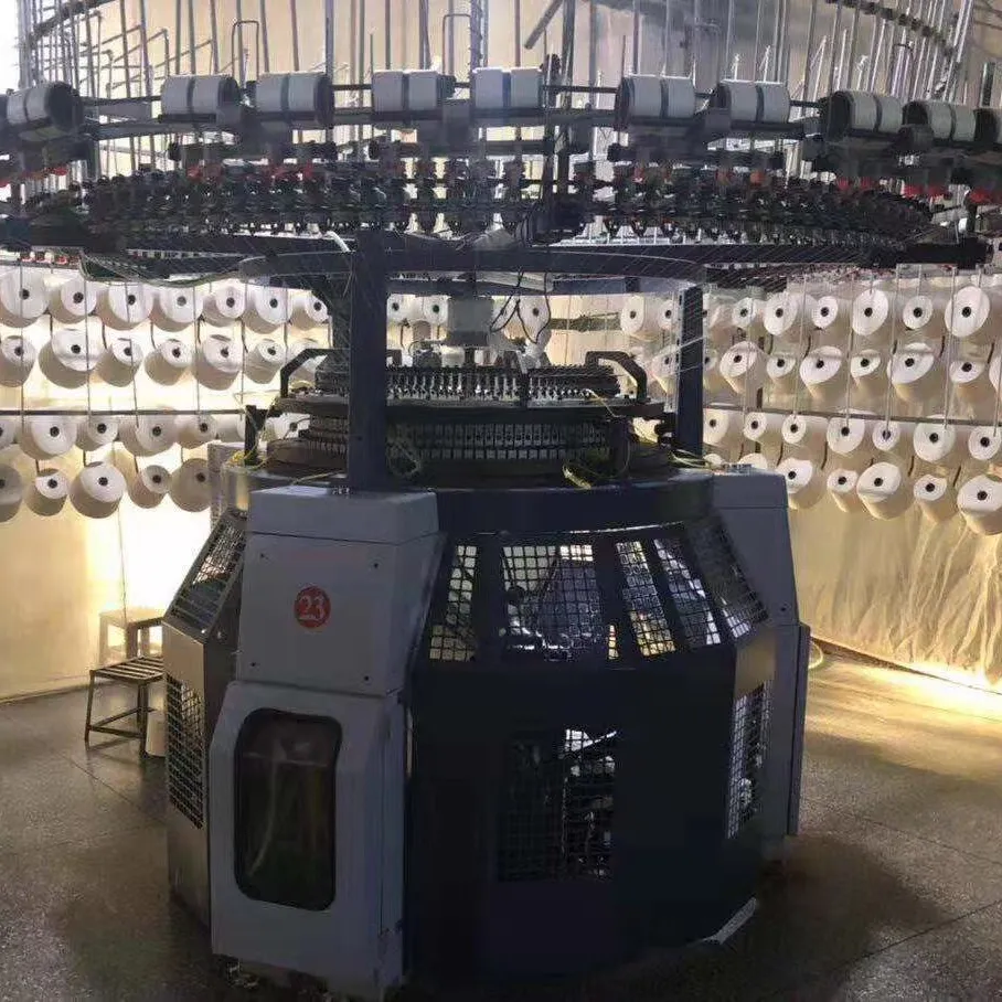 صناعة ماكينة حياكة دائرية من الجيرسي فردية مستعملة في المخزون