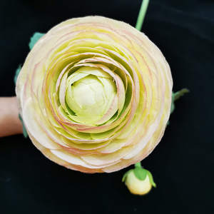 センマシーヌ高品質の家の装飾複数の色大2頭レイヤードリアルタッチ牡丹人工牡丹シルクフラワー - Product Image 2