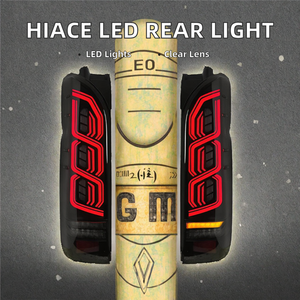 Fanale posteriore a LED YU GUANG per Hiace 2005-2018, Full LED, luce stop/retromarcia, lente trasparente, 8000 Lumen, 6000K, 12V, 72W, Nuovo, Condizione Migliorata - Product Image 2